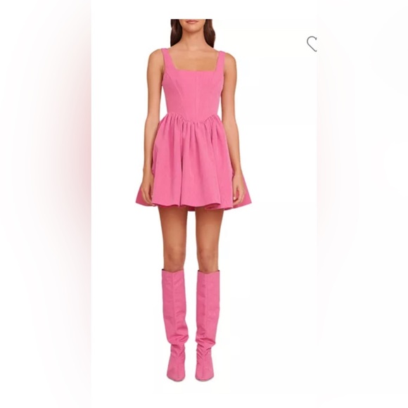 STAUD LANDSCAPE BUSTIER CORSET MINI DRESS - Picture 2 of 4